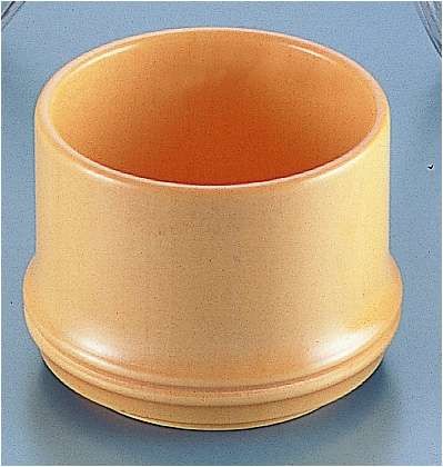 Yamako Tochi Wood Bamboo-Shaped Choku Sauce Cup QTY09