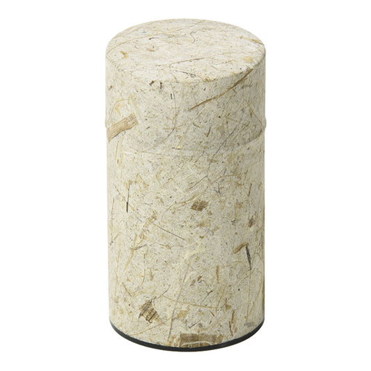 Yamako Tin Tea Canister L Natural 81319