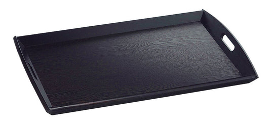 Yamako New Wakitori Tray Black Alder Wood Small 17197