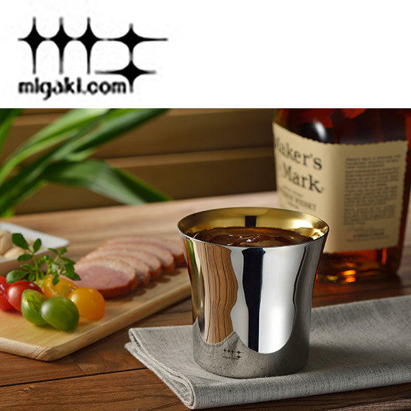 Azuma Migakiya Syndicate Gold-Plated Double-Wall Tumbler