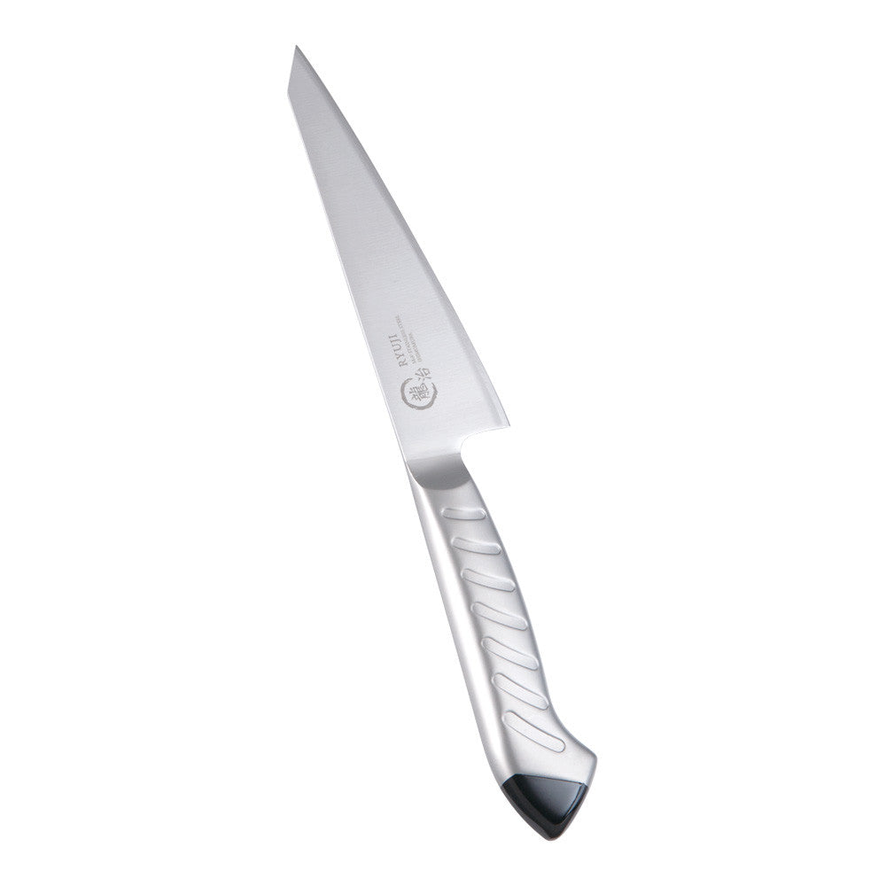Shimomura Ryuji Stainless Color Boning Knife 15cm Black