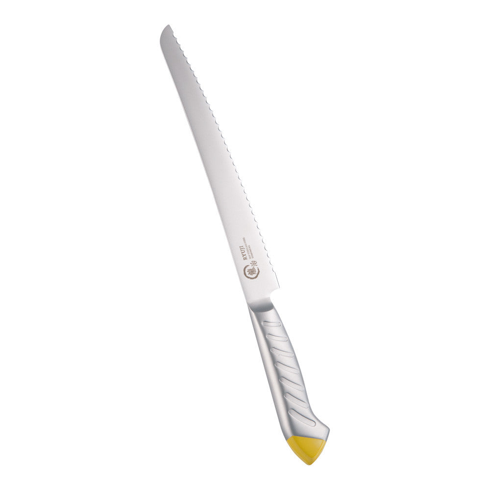 Shimomura Ryuji Stainless Color Bread Slicer 23cm Yellow