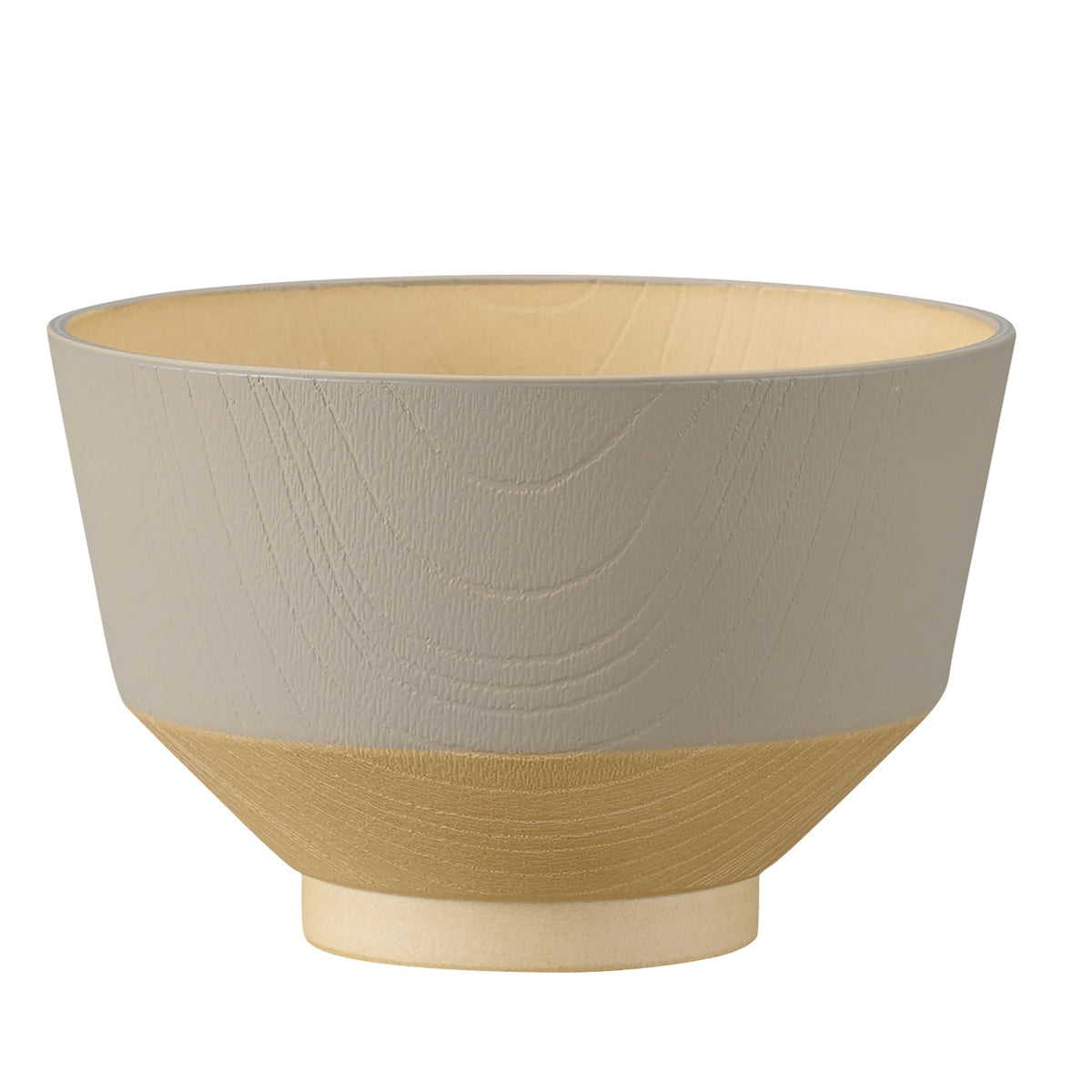Kanoh Hibi-iro Donburi Rice Bowl Sakura Pink x Caramel