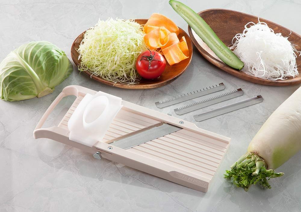Super Benriner Standard Japanese Mandoline Slicer 95mm, Made in Japan
