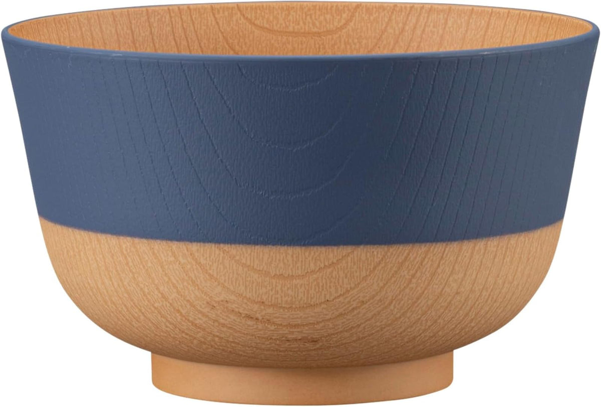 Kanoh Yasashii Irodori Rice Bowl Ruri Blue