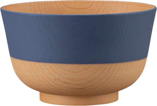 Kanoh Yasashii Irodori Rice Bowl Ruri Blue