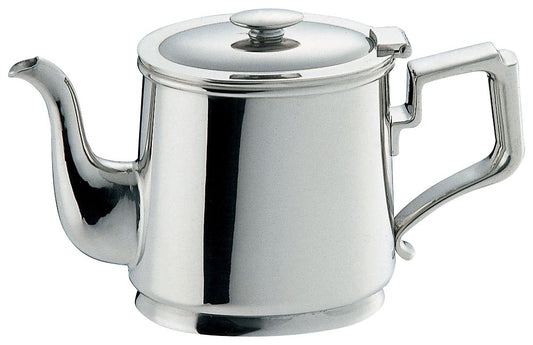 Wadasuke Oval Teapot (Koban) Stainless Steel for 2 People 2232-0207