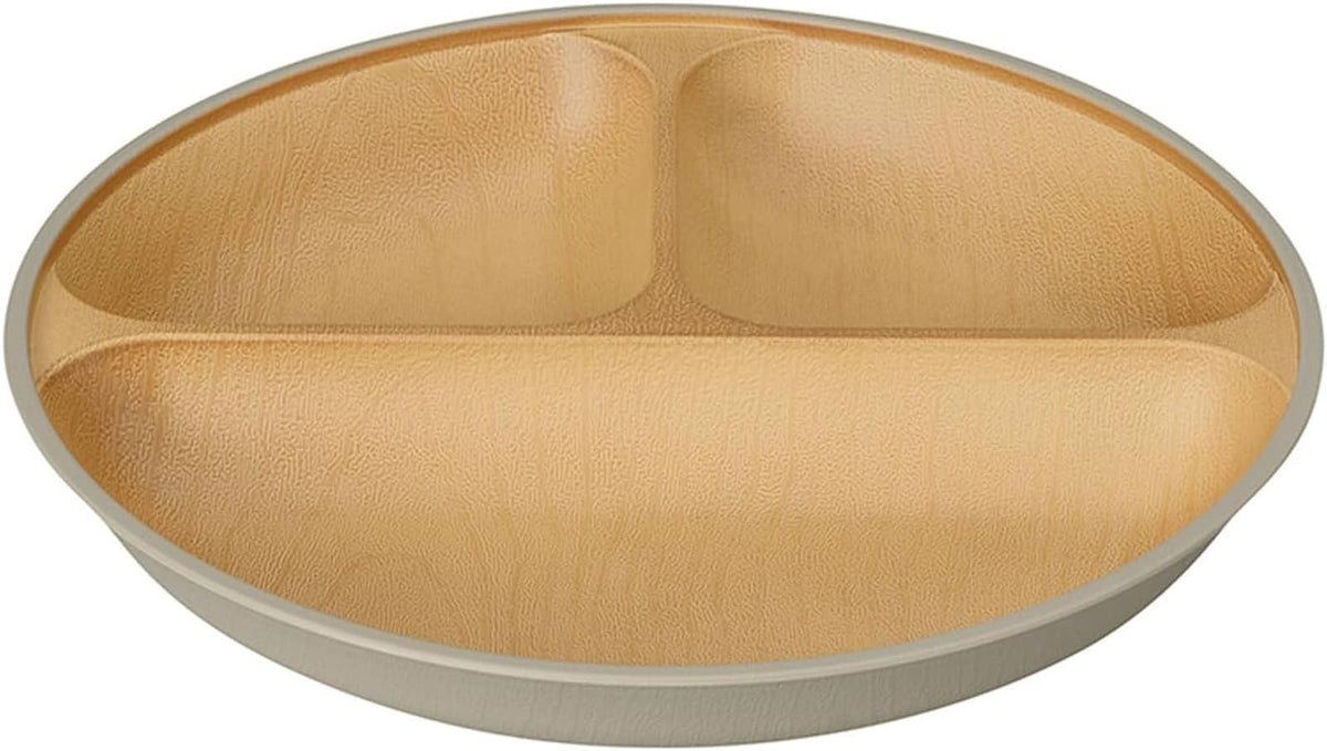 Kanoh Earth Color Scoopable Round Lunch Plate