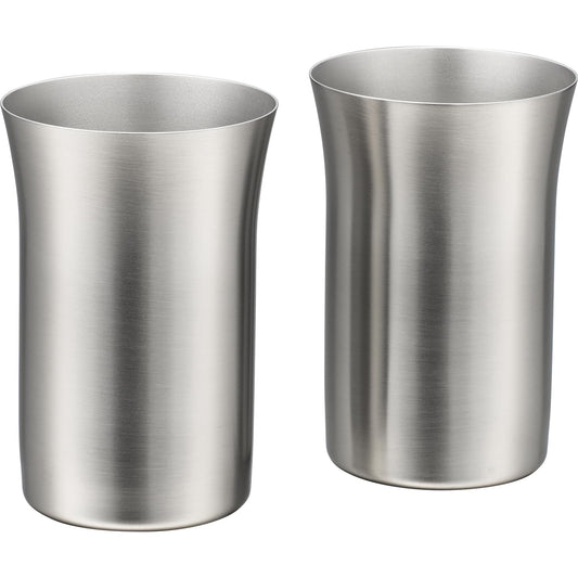 Wahei Freiz Enzo Stainless Steel Cup 260ml Set of 2 EM-090