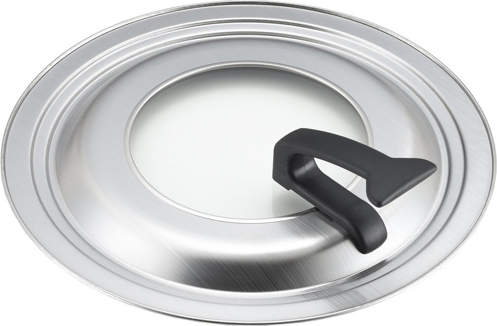 Odajima Stainless Steel Frying Pan Lid with Stand for 26-30cm Pans