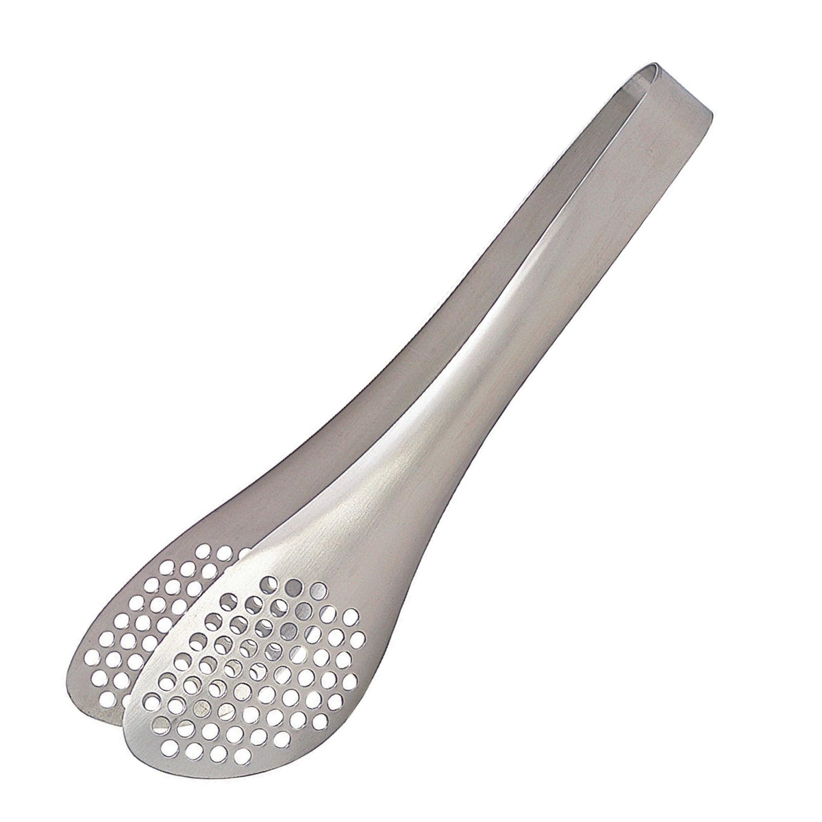 Sori Yanagi Stainless Steel Tongs Perforated 22cm Made in Japan