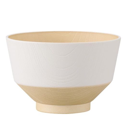 Kanoh Hibiiro Soup Bowl Sakura & White