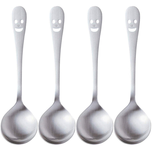 Nagao Niko Bouillon Spoon Set of 4 16.3cm NY-9