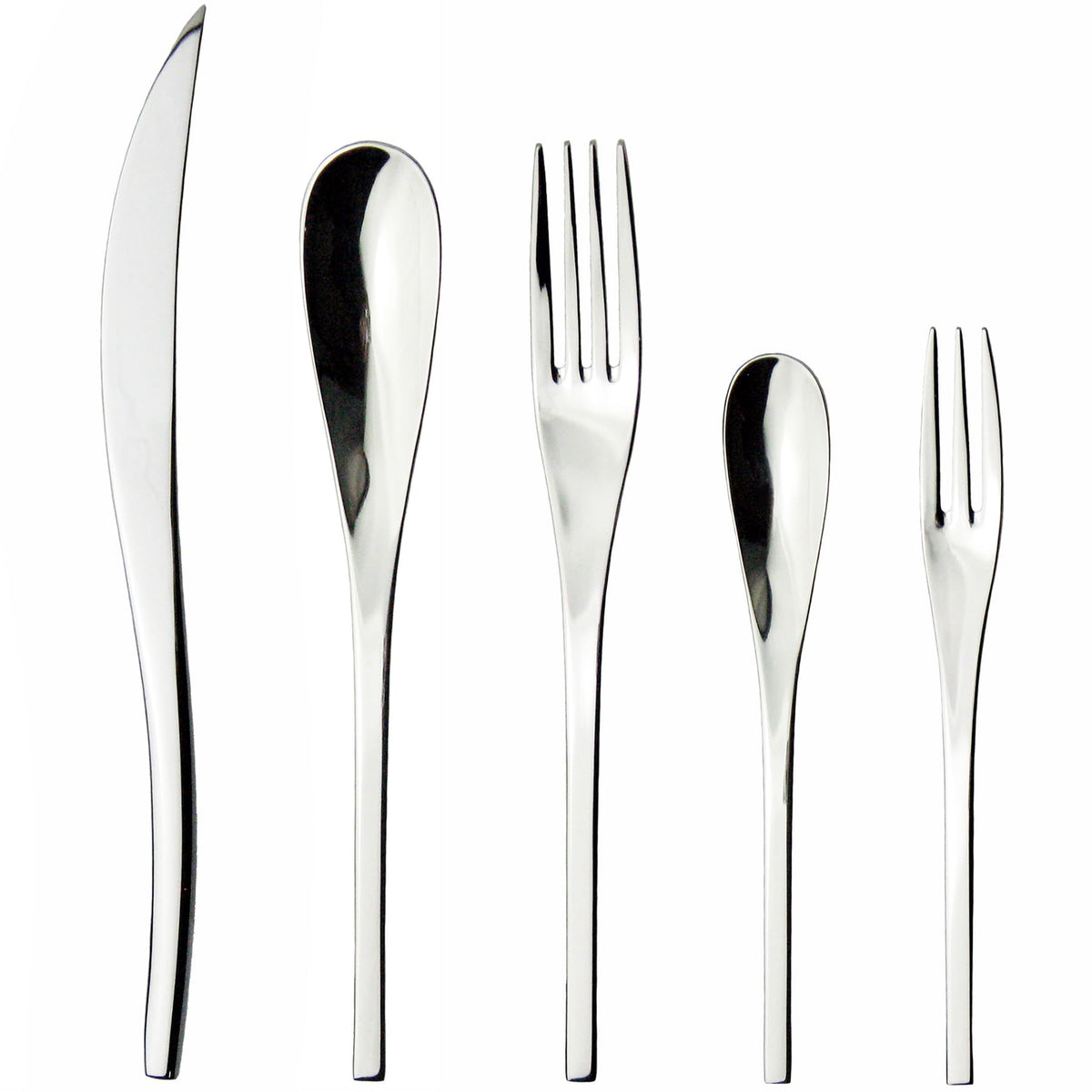 Todai Sophie Dinner Cutlery Set 5 Pieces XM-7 18-8 Stainless Steel Made in Japan
