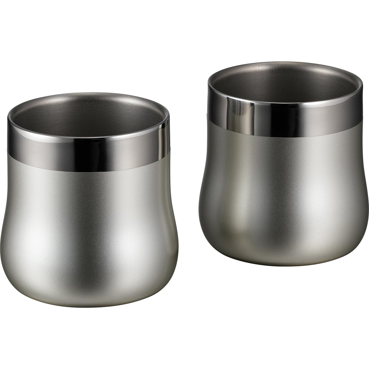 Wahei Freiz Tsubamesan Double Wall Stainless Tumbler 200ml Set of 2 EM-105