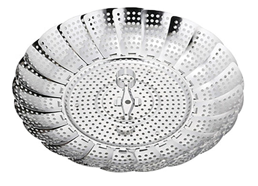 SALUS Stainless Steel Steamer Pot Large 14x14x7.5cm