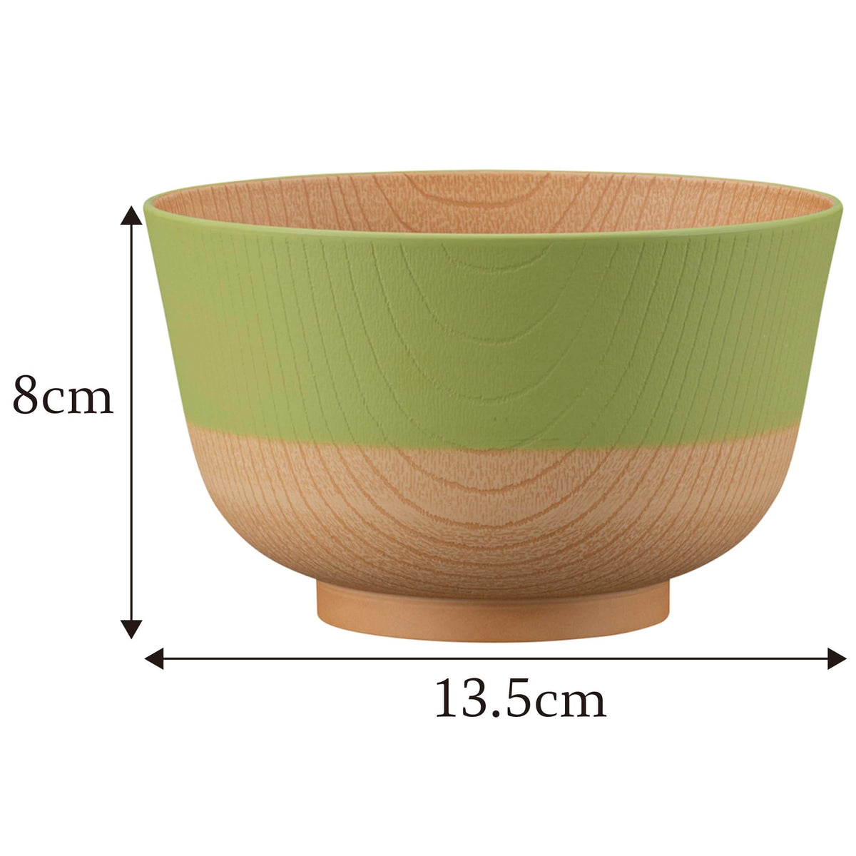 Kanoh Yasashii Irodori Rice Bowl Ruri Blue x Uguisu Green