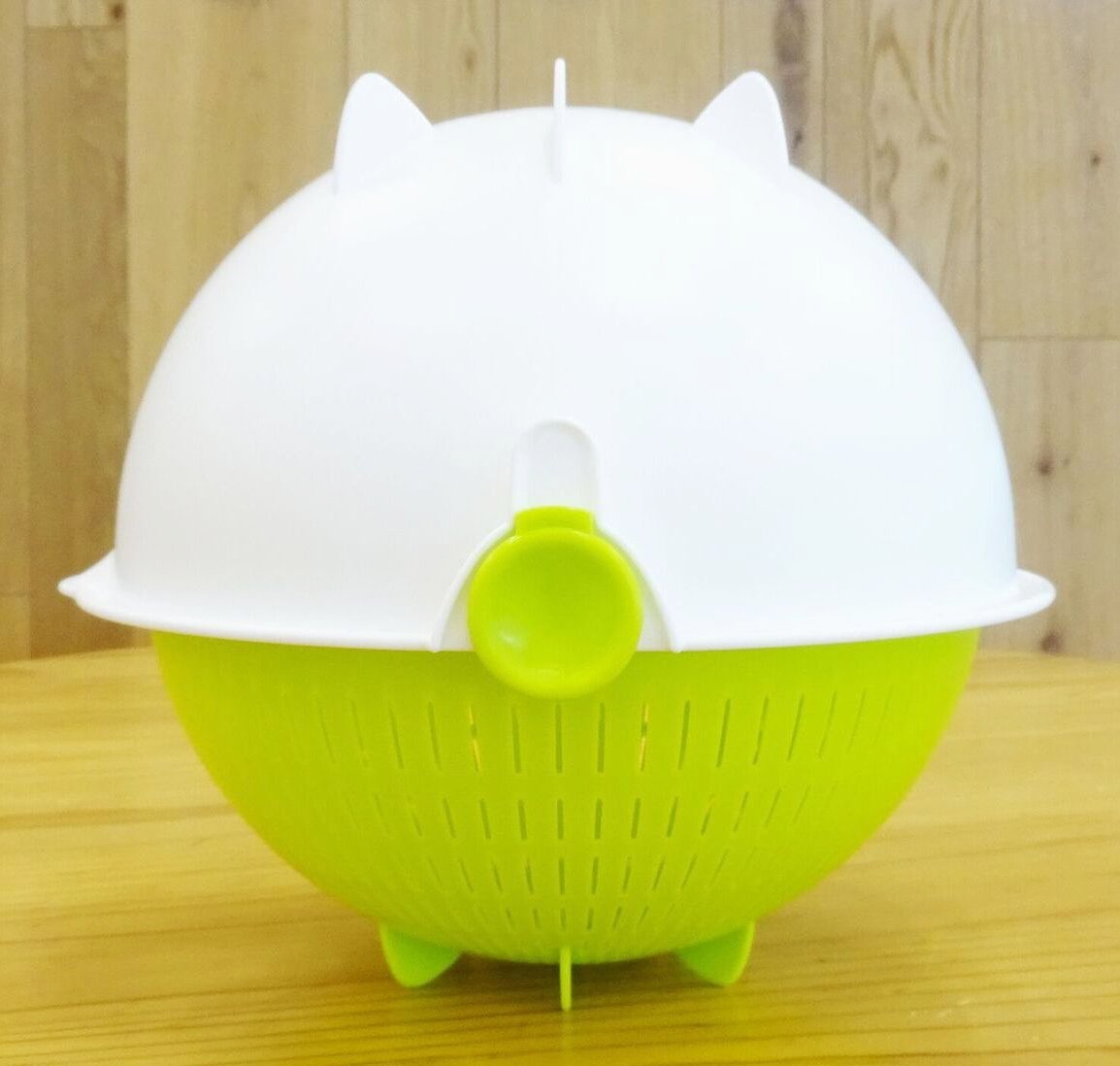 Kokubo Spin Wheel Colander Small Green KK-305