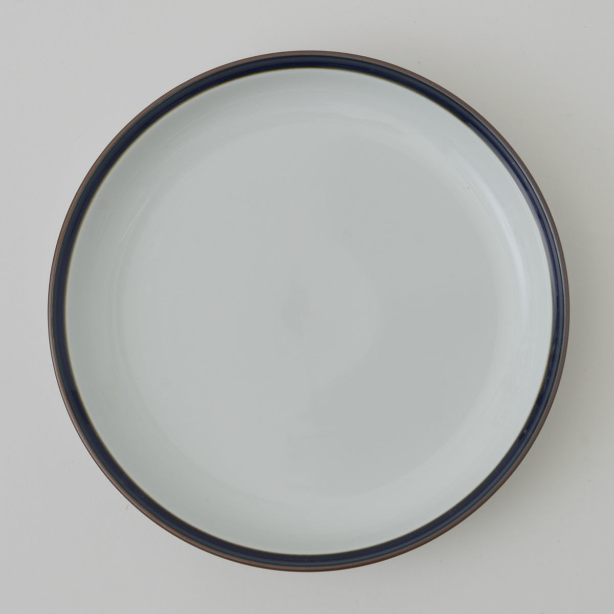 Hakusan Porcelain Hasami Ware Multi Blue Plate Size 7