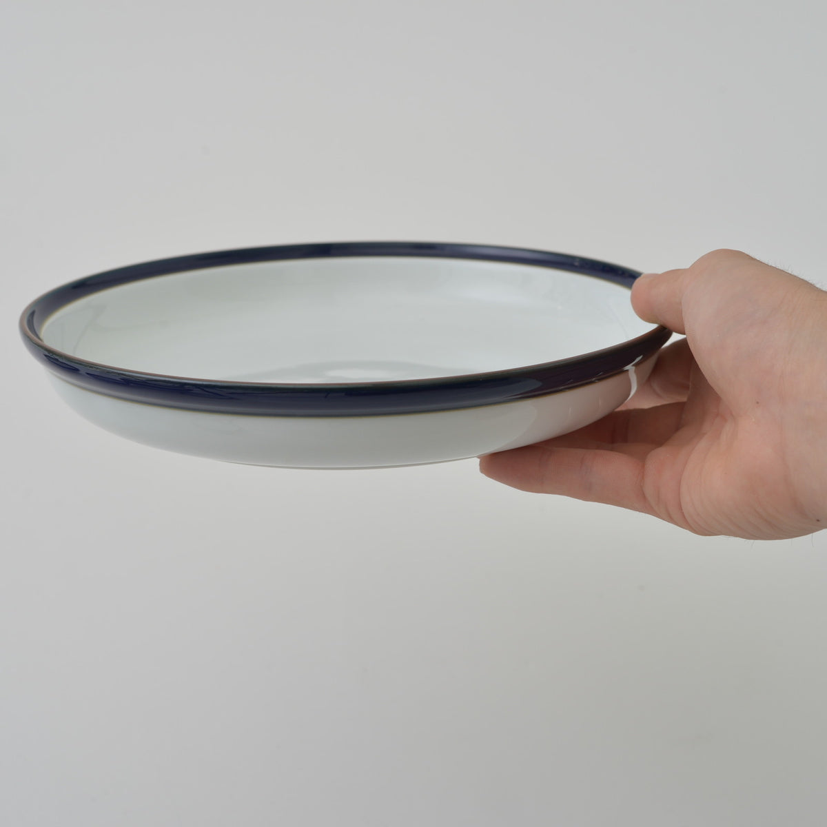 Hakusan Porcelain Hasami Ware Multi Blue Plate Size 7