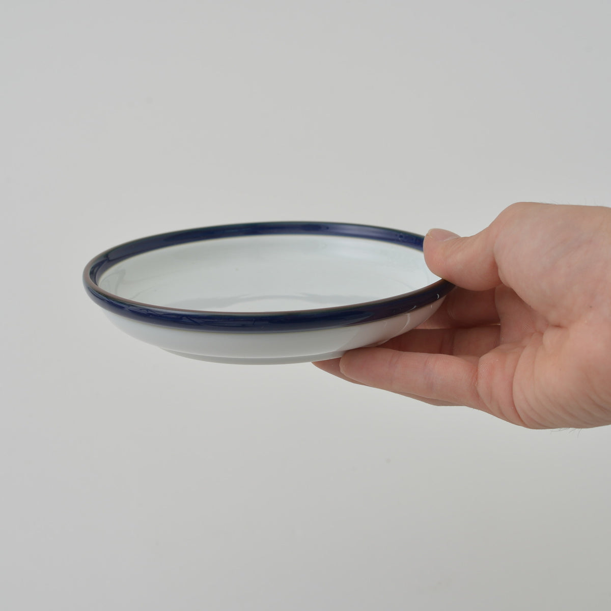 Hakusan Porcelain Hasami-yaki Multi Blue Size 5 Plate