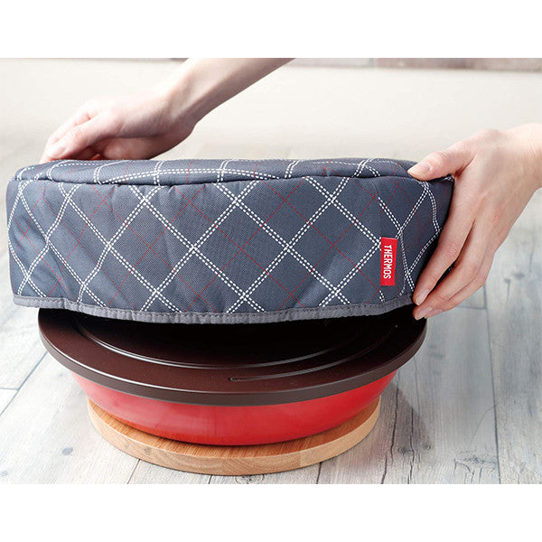 Thermos Frying Pan Warming Cover Gray KAC-001