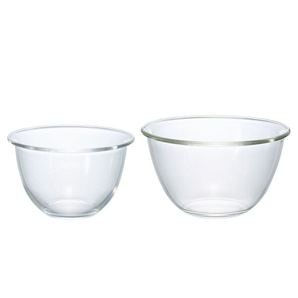 Hario Heat-Resistant Glass Bowls Set of 2 MXP-2606