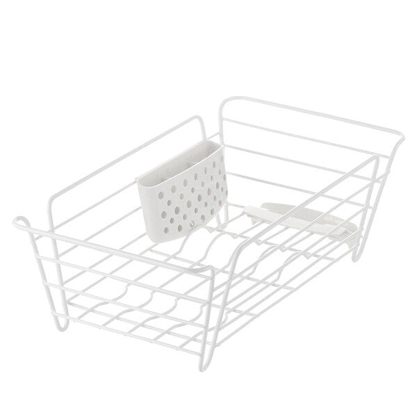 Richell Rakuru Dish Drainer Small White