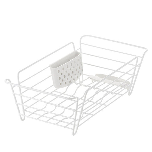 Richell Rakuru Dish Drainer Small White