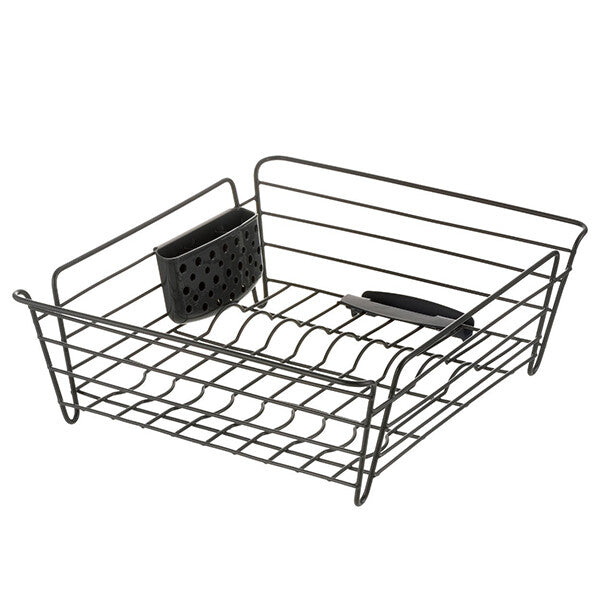 Richell Rakuru Dish Drainer Large Gray