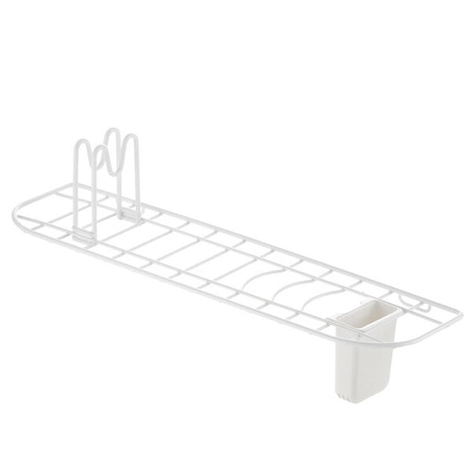 Richell Rakuru Sink Drainer Slim White