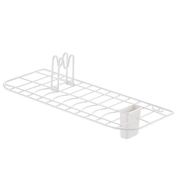 Richell Rakuru Sink Drainer Wide White