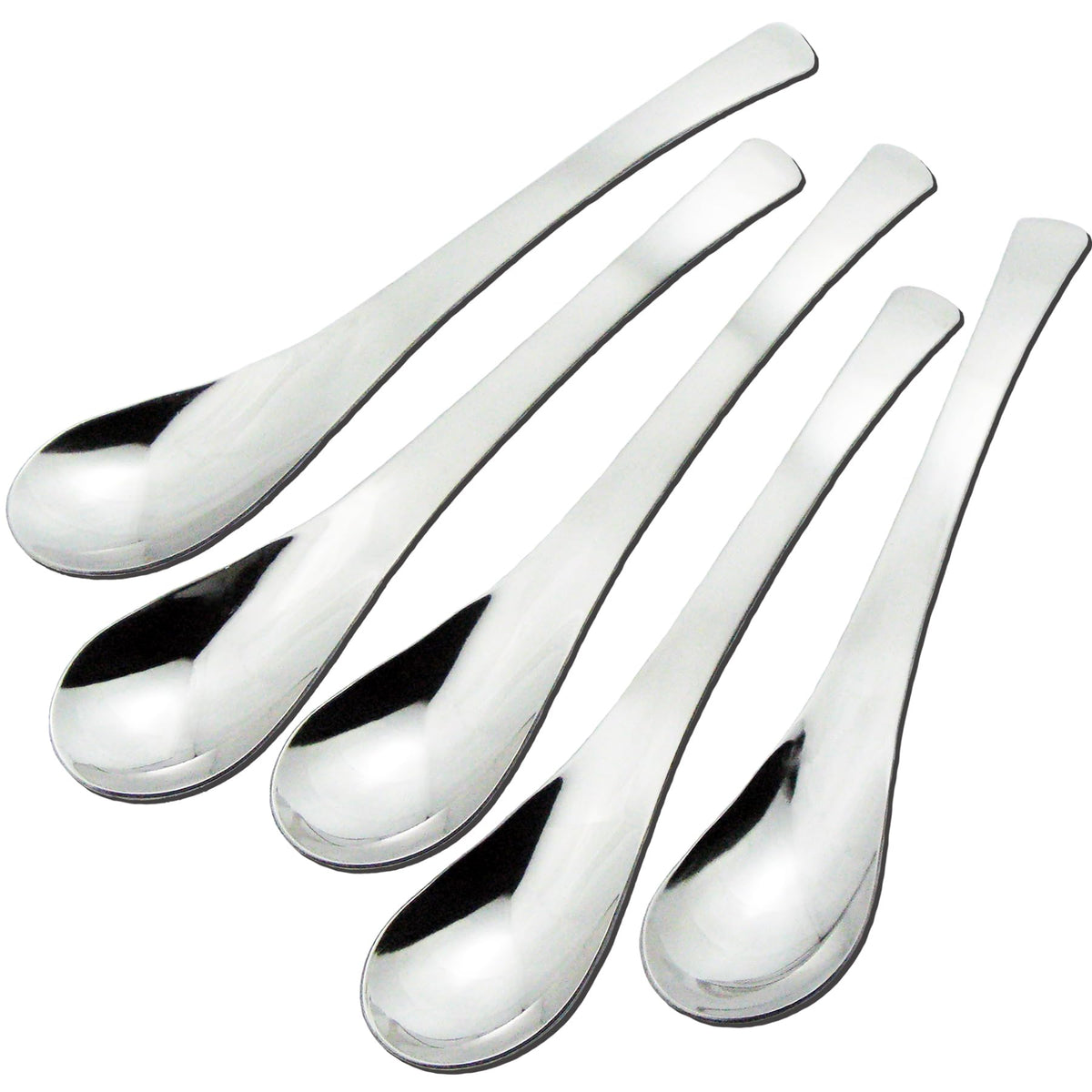 Nagao Tsubame-Sanjo Chinese Soup Spoon 17.9cm Set of 5