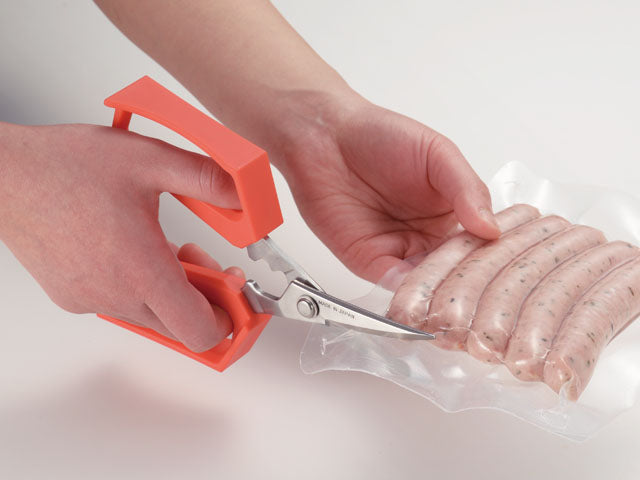 Nisaku Oshibasami Kitchen Scissors Black
