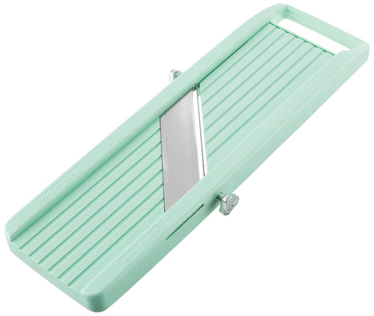 Benriner Classic Japanese Mandoline Slicer 64mm, Green, Made in Japan