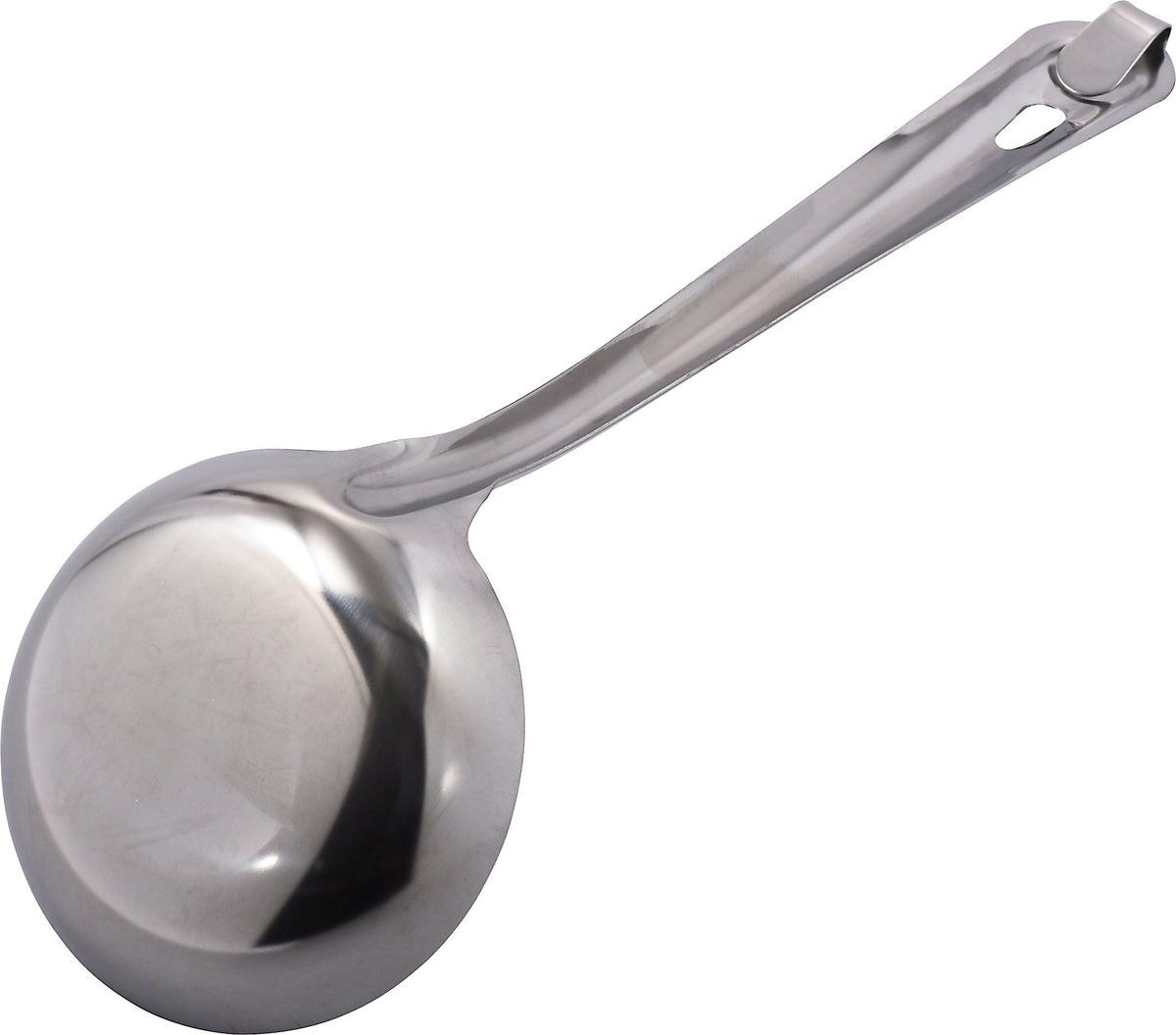 Wahei Freiz Ajido One-Piece Stainless Steel Soup Ladle Medium 85mm AD-038