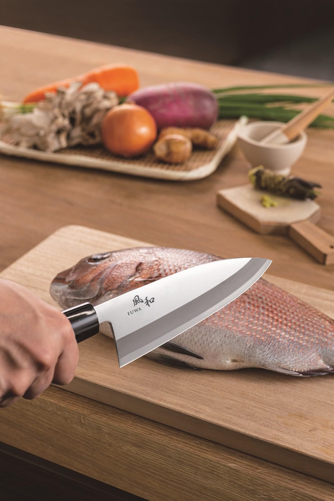 Fuji Cutlery Fuwa Deba Knife 180mm FC-0242