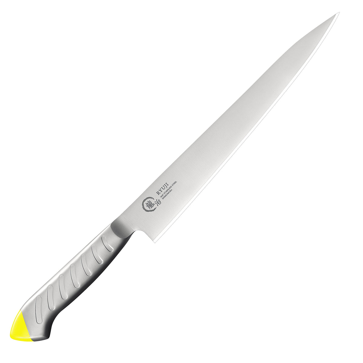 Shimomura Ryuji Sujihiki Slicing Knife 24cm Yellow