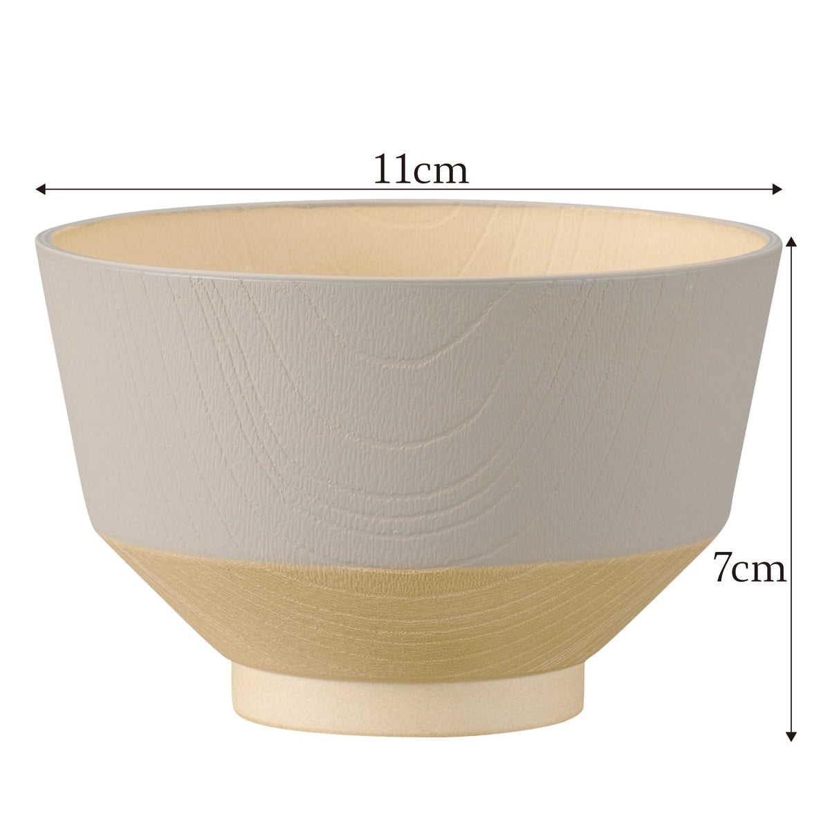 Kanoh Hibiiro Soup Bowl Sakura & Sky Blue