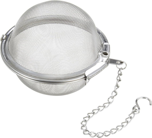 Minex Metal Stainless Steel Ball Strainer 7.5cm V-321