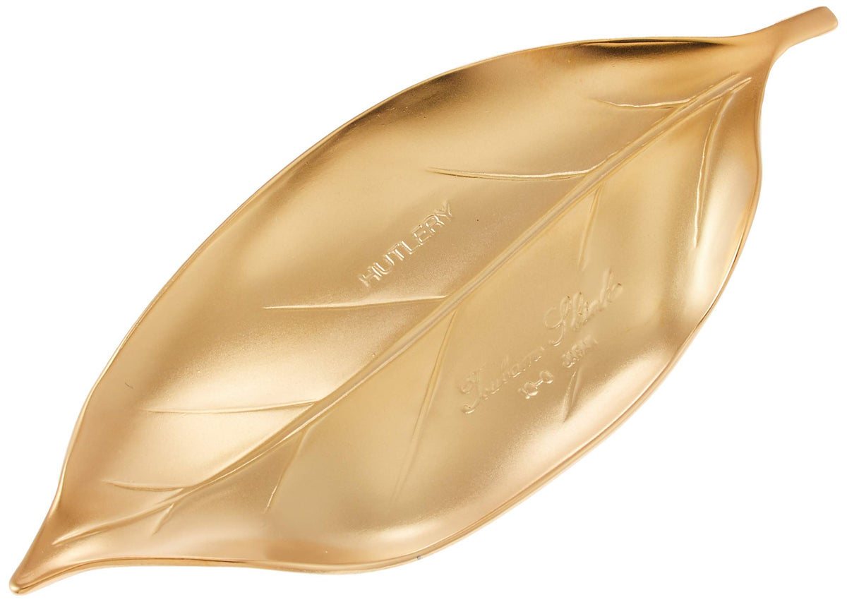 Azuma SALUS Leaf Chopstick Rest, Matte Gold