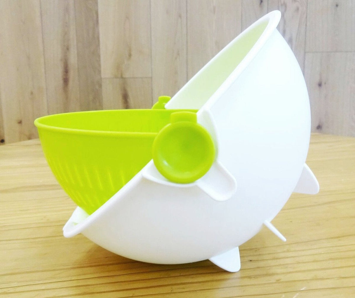 Kokubo Spin Wheel Colander Small Green KK-305