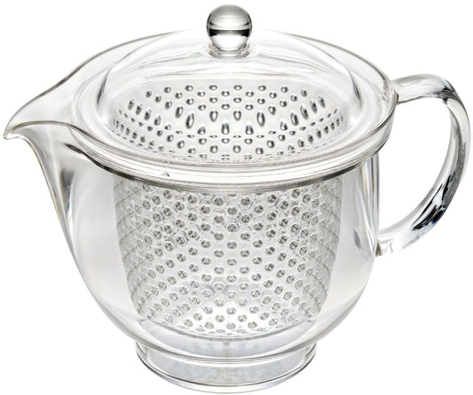 Akebono Clear Plastic Teapot with Strainer Large 480ml TW-3717