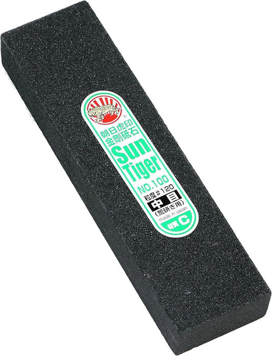 Asahi Tiger Coarse Sharpening Stone #120 Medium Grit 206x51x25mm