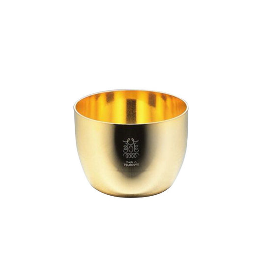 Tamahashi Stainless Steel Sake Cup Gold Plated