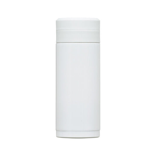 Wahei Freiz Omit Screw Cap Slim Mug Bottle 200ml White RH-1492
