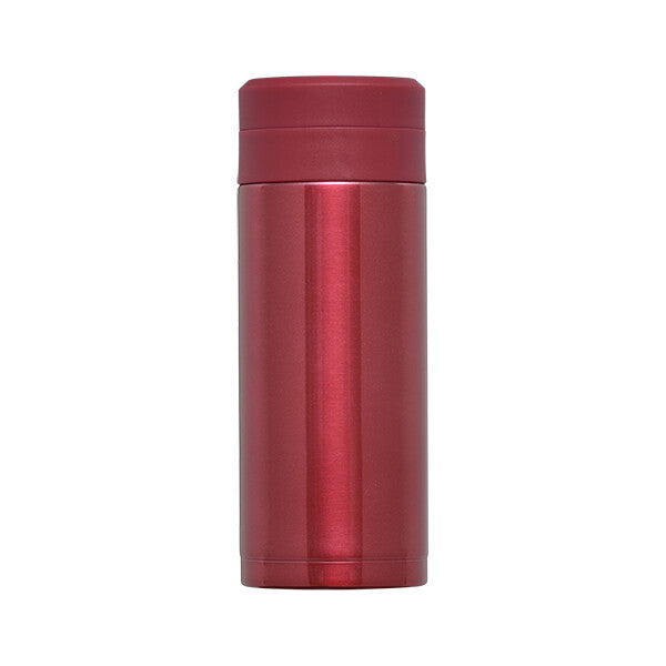 Wahei Freiz Omit Screw Cap Slim Mug Bottle 200ml Red RH-1493