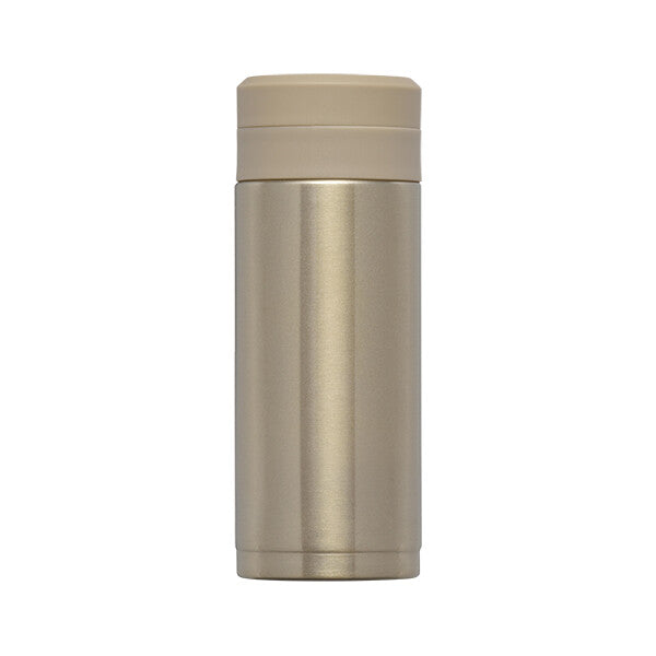 Wahei Freiz Omit Screw Cap Slim Mug Bottle 200ml Gold RH-1495
