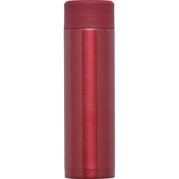 Wahei Freiz Omit Screw Cap Slim Mug Bottle 300ml Red RH-1497