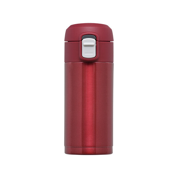 Wahei Freiz Omit One-Touch Cap Slim Mug Bottle 200ml Red RH-1507